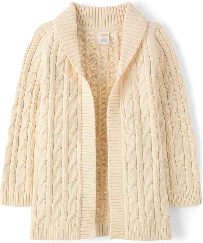 Baby Girls' and Toddler Long Sleeve Cardigan