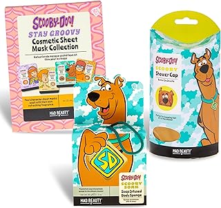 Scooby-Doo Skincare Gift Set with Shower Cap and Masks