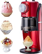 Shaved Ice Machine with Stainless Steel Blade and Ice Molds