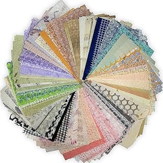 160 Sheets Decorative Scrapbook Paper in 8 Colors