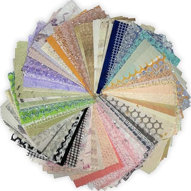 160 Sheets Decorative Scrapbook Paper in 8 Colors