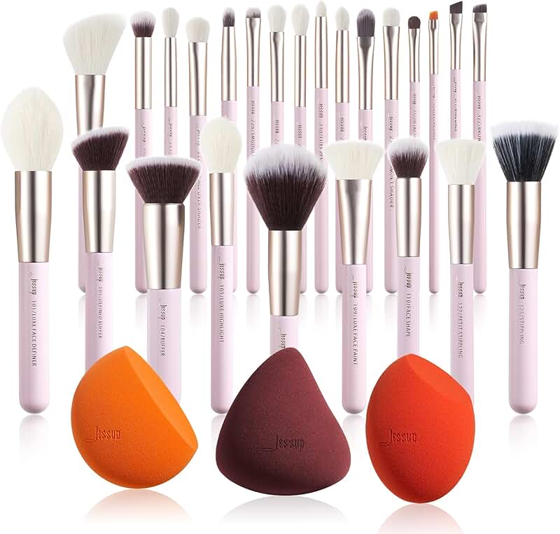 Makeup Brush and Sponge Set
