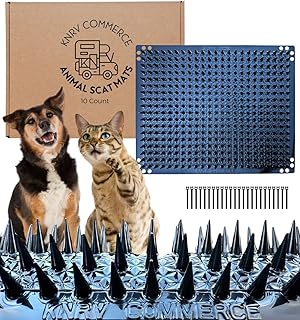 10 Pack of Cat and Dog Deterrent Mats
