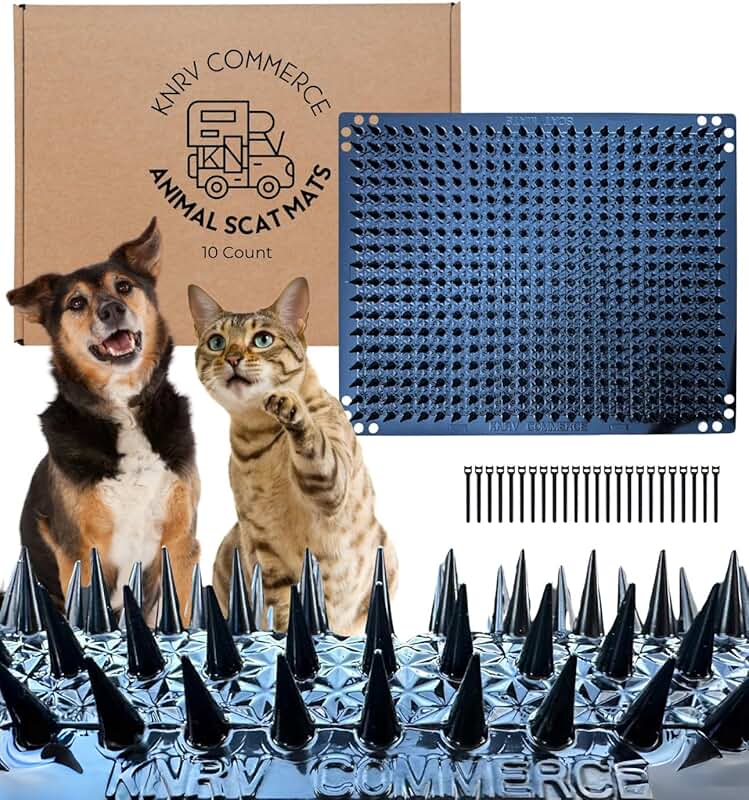 10 Pack of Cat and Dog Deterrent Mats