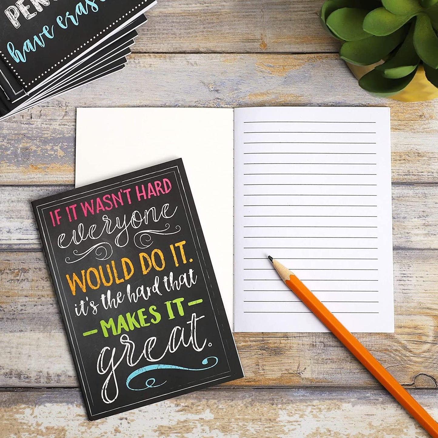 12 Mini Notebooks with Inspirational Quotes
