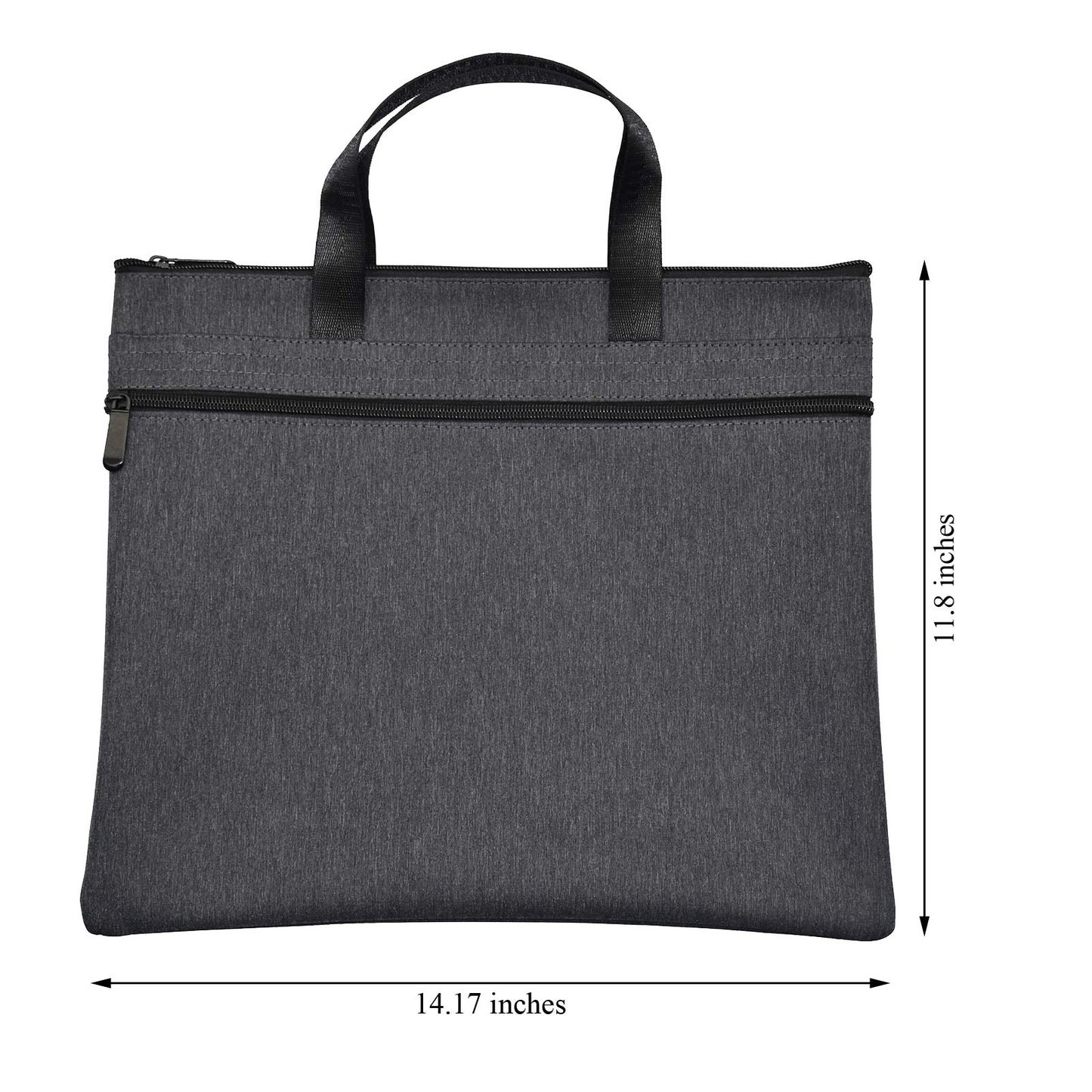 Waterproof Zipper Document Bag for Office and Meetings