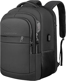 17 Inch Water Resistant Travel Backpack with USB Port