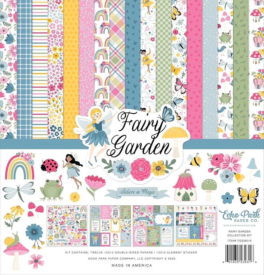 Fairy Garden 12x12 Collection Kit