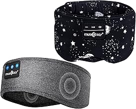 Wireless Sleep Mask with Headphones and Adjustable Band