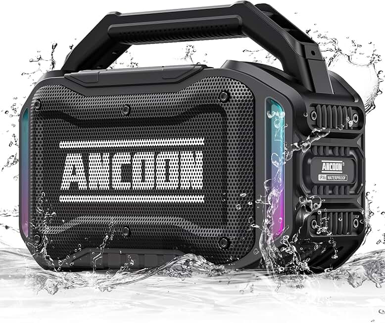 Wireless Bluetooth Speaker with 80W Power and 20H Playtime