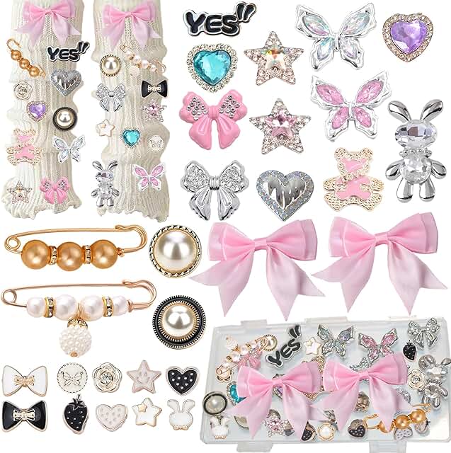 Junk Socks Shoe Charms and Pins for Women
