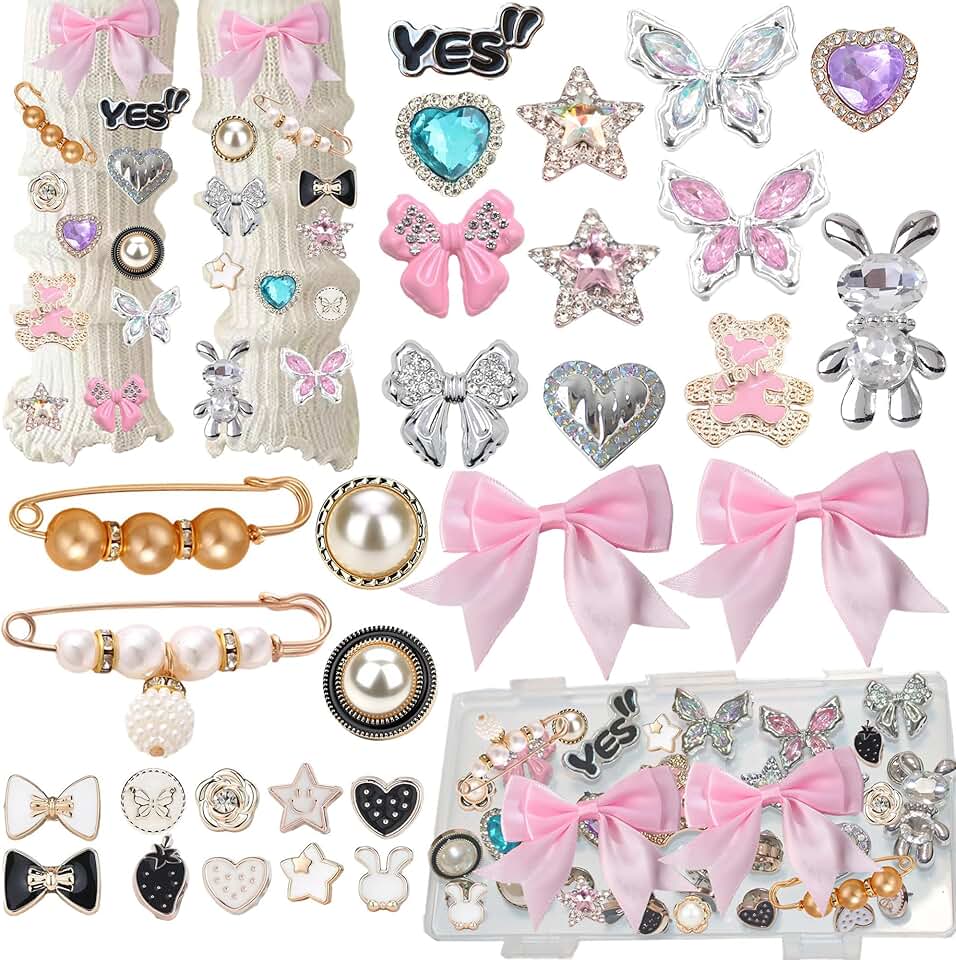 Junk Socks Shoe Charms and Pins for Women