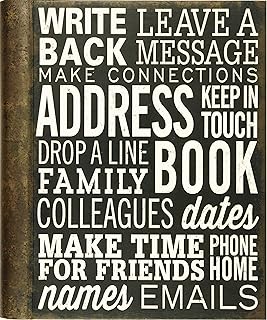 Large Desk Address Book
