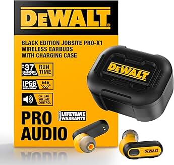 Heavy Duty True Wireless Earbuds with 37-Hour Battery