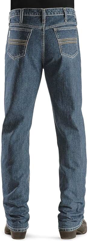 Men's Slim Fit Silver Label Jeans, Medium Stone Wash, 32W 38L