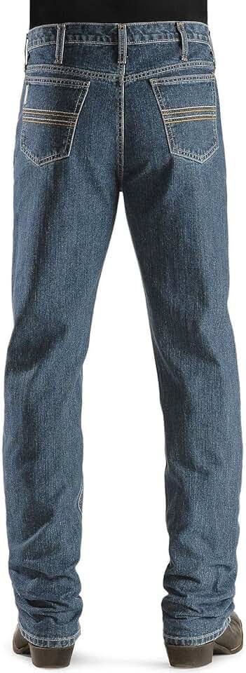 Men's Slim Fit Silver Label Jeans, Medium Stone Wash, 32W 38L