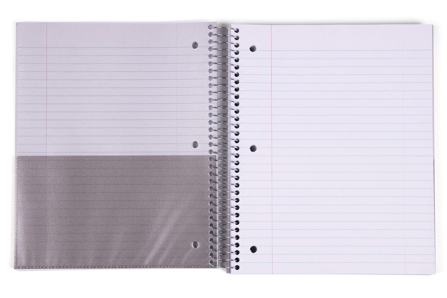 Durable 5-Subject Spiral Notebook, Blue