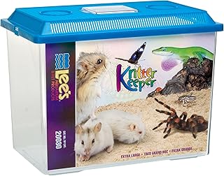 Large rectangular critter keeper with lid