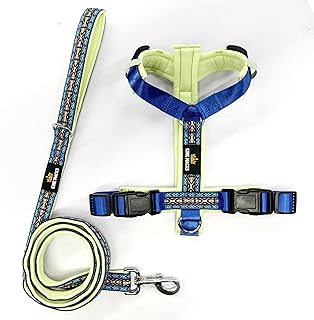 Adjustable No-Pull Dog Harness and Leash for Large Dogs