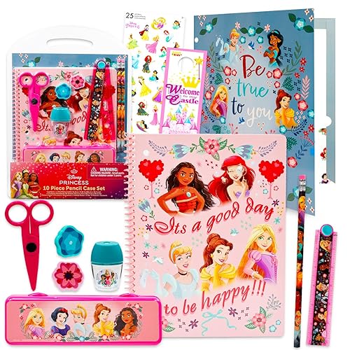 School Supplies Pack with Folders, Notebook, Pencils, and More