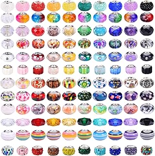 240 Assorted European Craft Beads for Jewelry Making