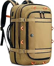 Large Expandable Travel Backpack with Dual Laptop Storage