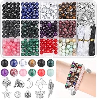 473-Piece Crystal Stone Jewelry Making Kit