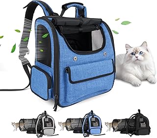 Expandable Cat and Small Dog Backpack for Travel
