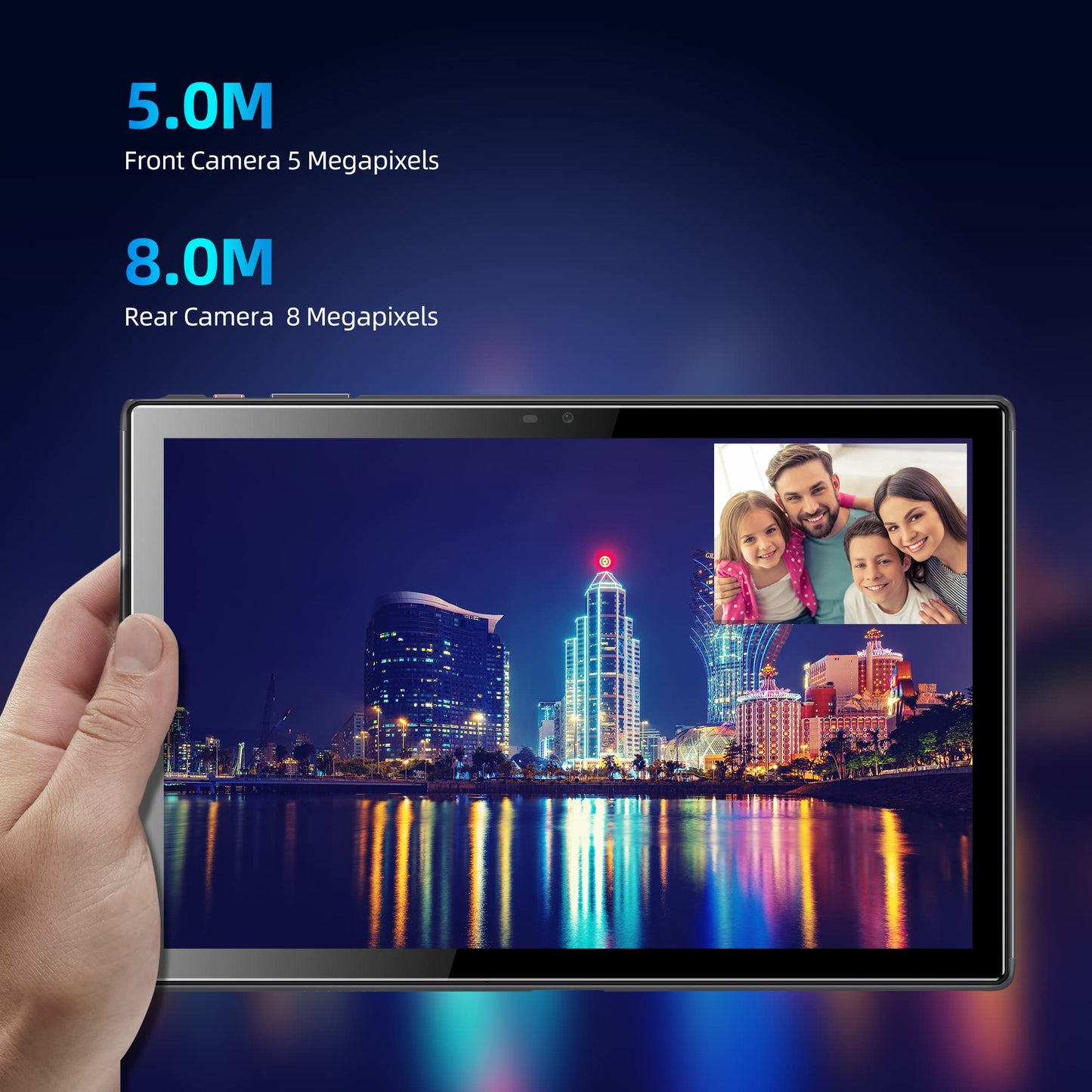 SmartPad A10 Tablet 10.1 inch Android 11 Tablets, 32GB ROM Quad-Core Processor 6000mAh Battery, 1280x800 IPS HD Touchscreen 5MP+8MP Camera, Bluetooth,WiFi,GPS (Grey)