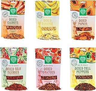 Dried Fruits and Veggies Sampler for Small Pets