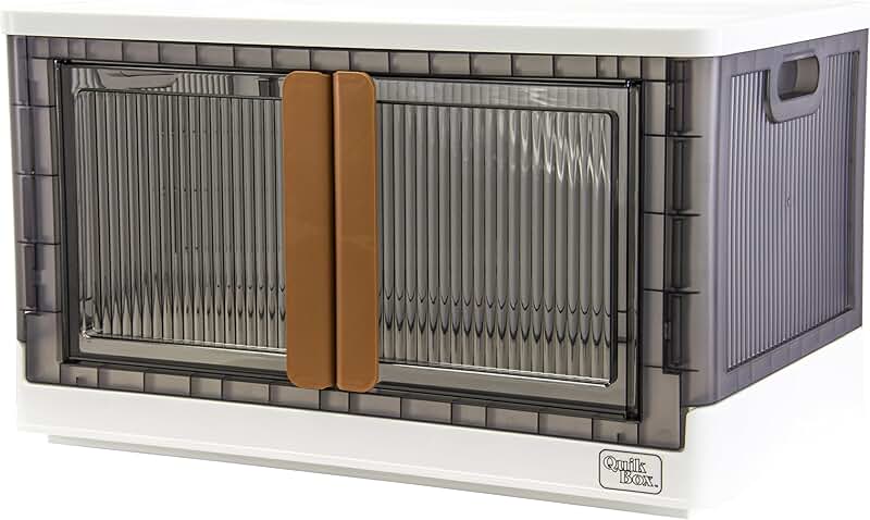 19-Gallon Stackable Storage Bins with Doors