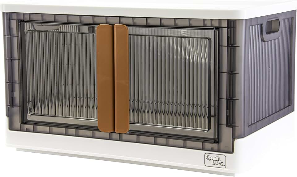 19-Gallon Stackable Storage Bins with Doors