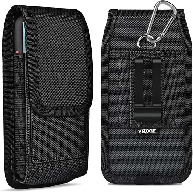 Nylon Belt Clip Holster Case for Samsung Galaxy and Pixel Phones