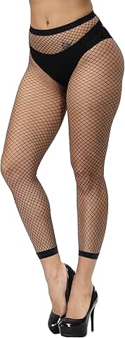 Women's High Waist Fishnet Tights