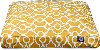 Large Rectangle Citrus Pet Bed