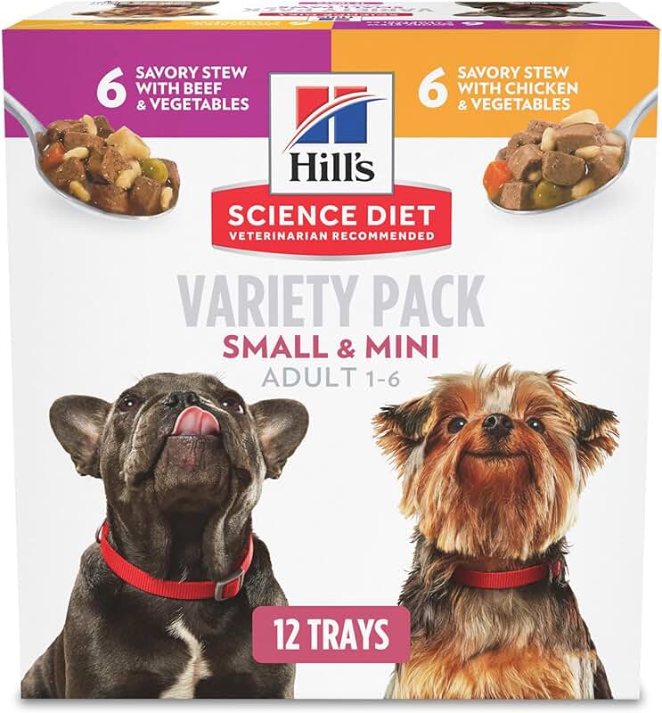 Wet Dog Food Variety Pack for Small & Mini Breeds