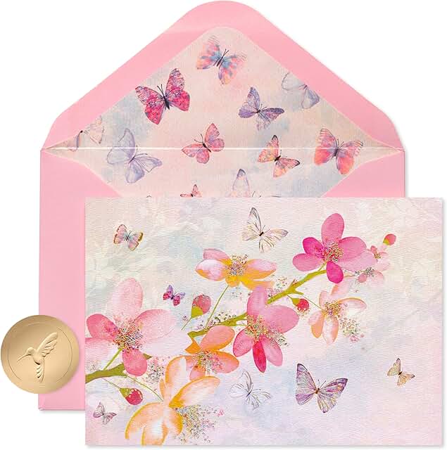 Set of 12 Blossom Blank Cards with Envelopes