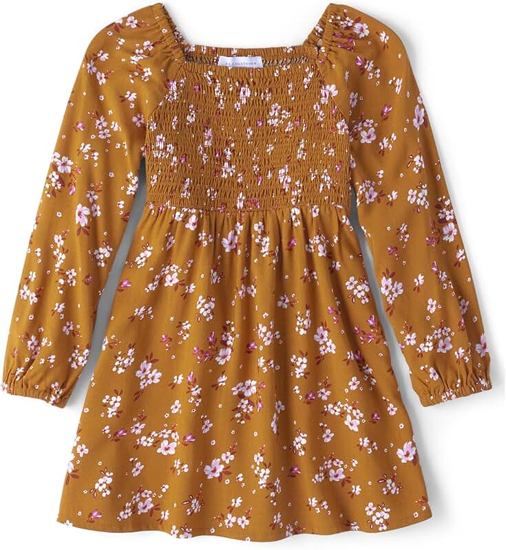 Baby Girls' Floral Smocked Dress