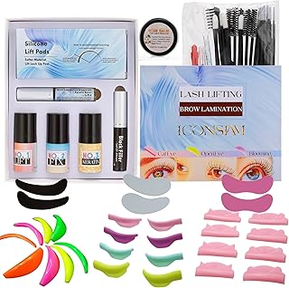 Black Lash Lift Kit for Cat Eye Look and Brow Lamination