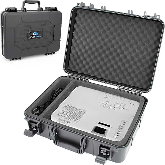 Hard Shell Travel Case for Epson Projectors with Accessories
