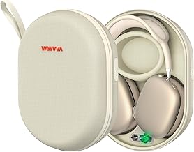 Wireless Charging Case for AirPods Max, 5000mAh, White