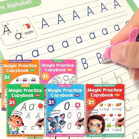 Large Reusable Handwriting Practice Book for Kids