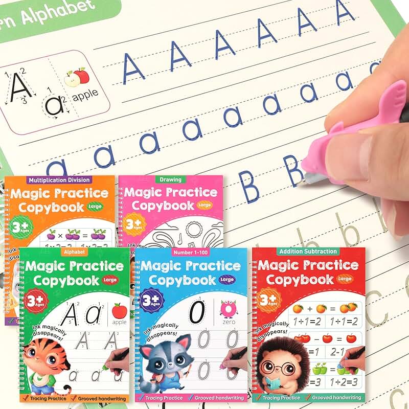 Large Reusable Handwriting Practice Book for Kids