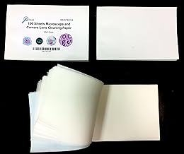300 Sheets Microscope and Camera Lens Cleaning Paper (3 Pack)
