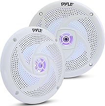 Waterproof 6.5-Inch Marine Speakers, 2-Way, Pair