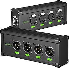 4-Channel XLR/DMX to Ethernet Extender Pair