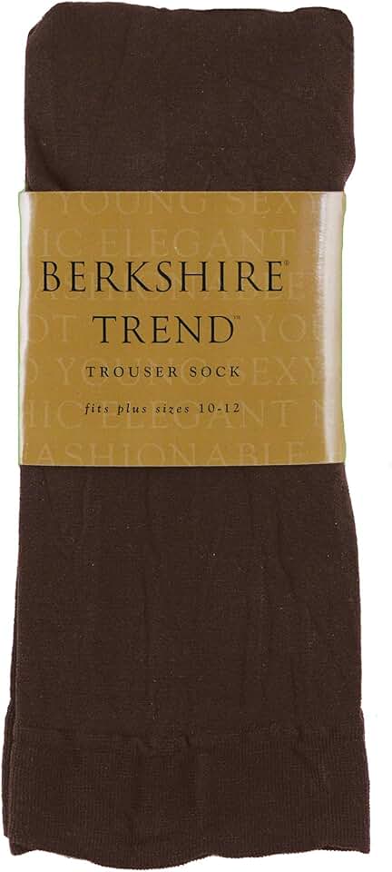 Plus Size Women's Opaque Trouser Socks