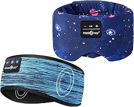 Wireless Sleep Mask with Headphones and Adjustable Band