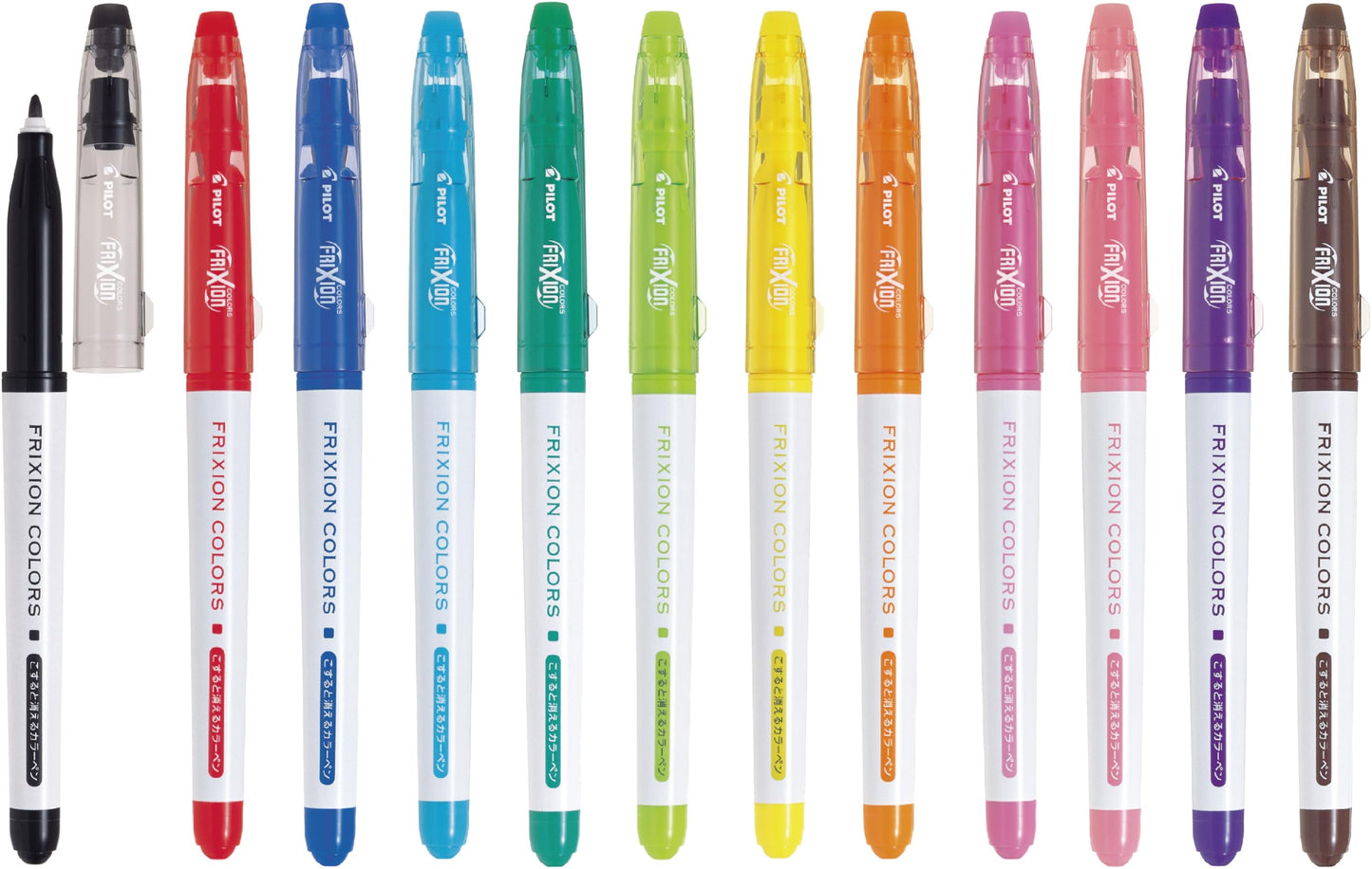 12-Color Erasable Marker Set