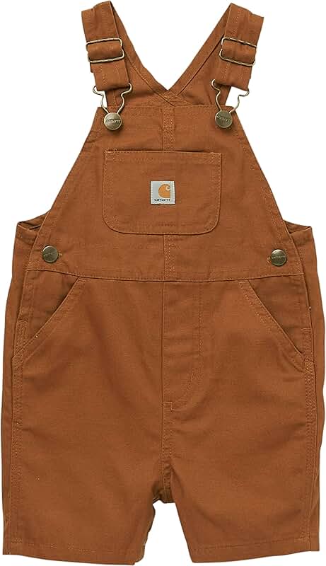 Unisex Baby Loose Fit Canvas Shorts